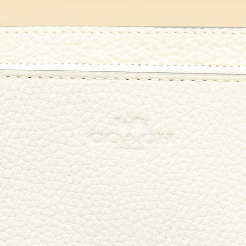 COACH（コーチ） ショルダーウォレット 長財布 レザー ロゴ 花 