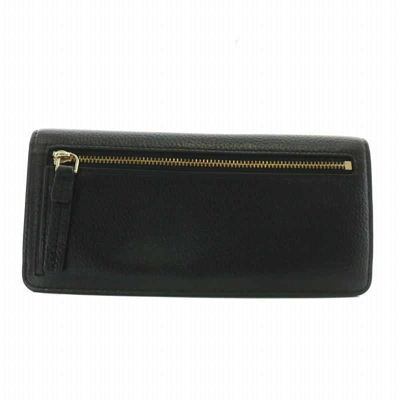 MARC JACOBS 長財布 黒 マークバイマークジェイコブスMARC by MARC JACOBS カウレザー長財布