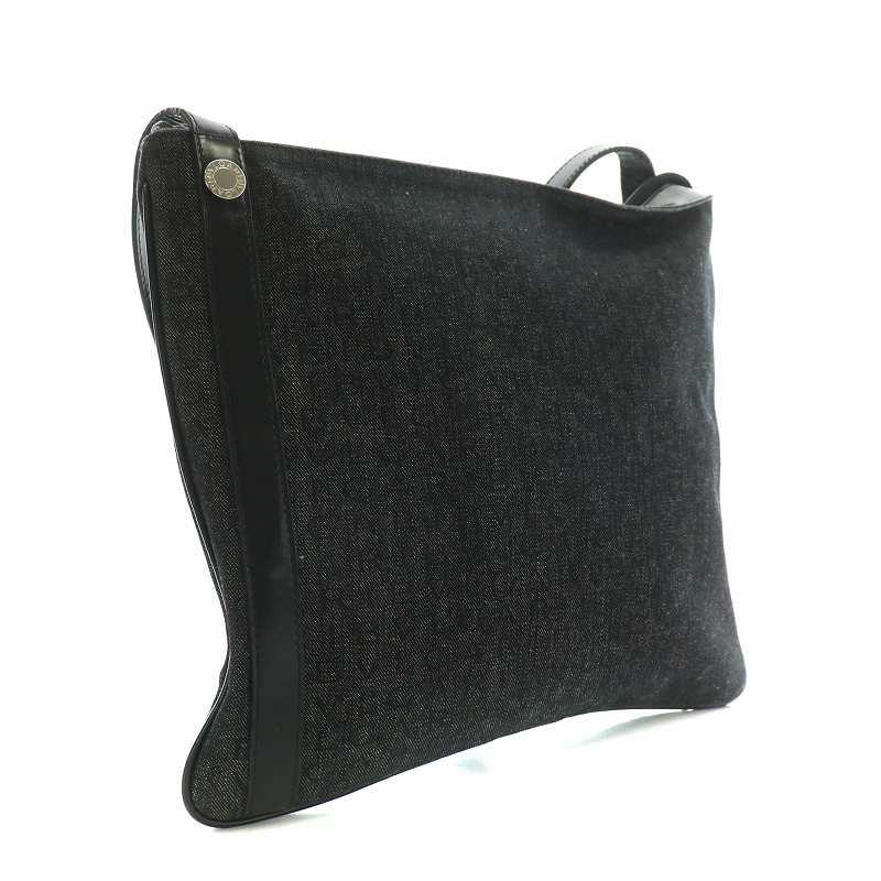 BVLGARI（ブルガリ） ロゴマニア ショルダー バッグ サコッシュ デニム