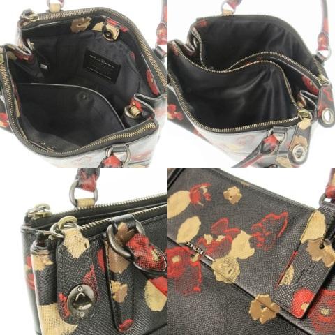 COACH（コーチ） ハンドバッグ 2way ショルダーバッグ レザー ターン