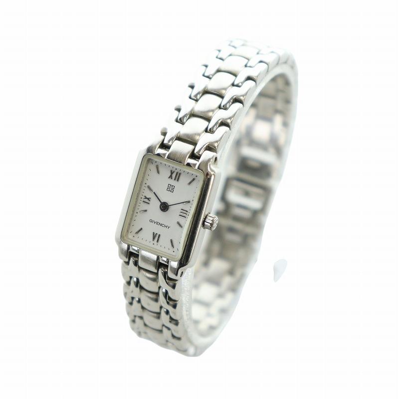 GIVENCHY ジバンシー ラウンド ローマン クォーツ レディース 腕時計