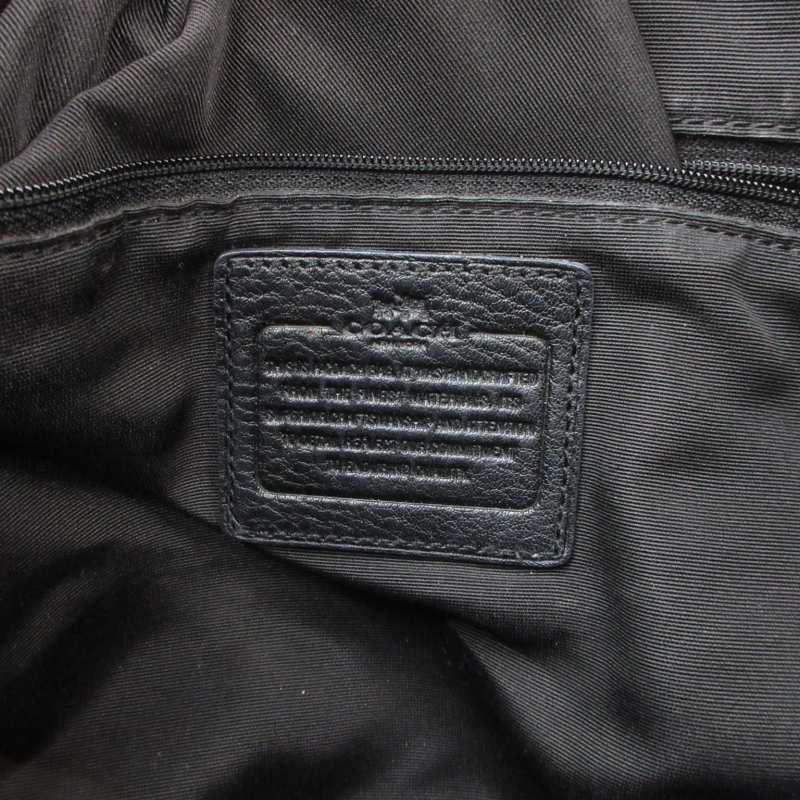 COACH（コーチ） ハンドバッグ ショルダー 2WAY レザー ロゴ 黒