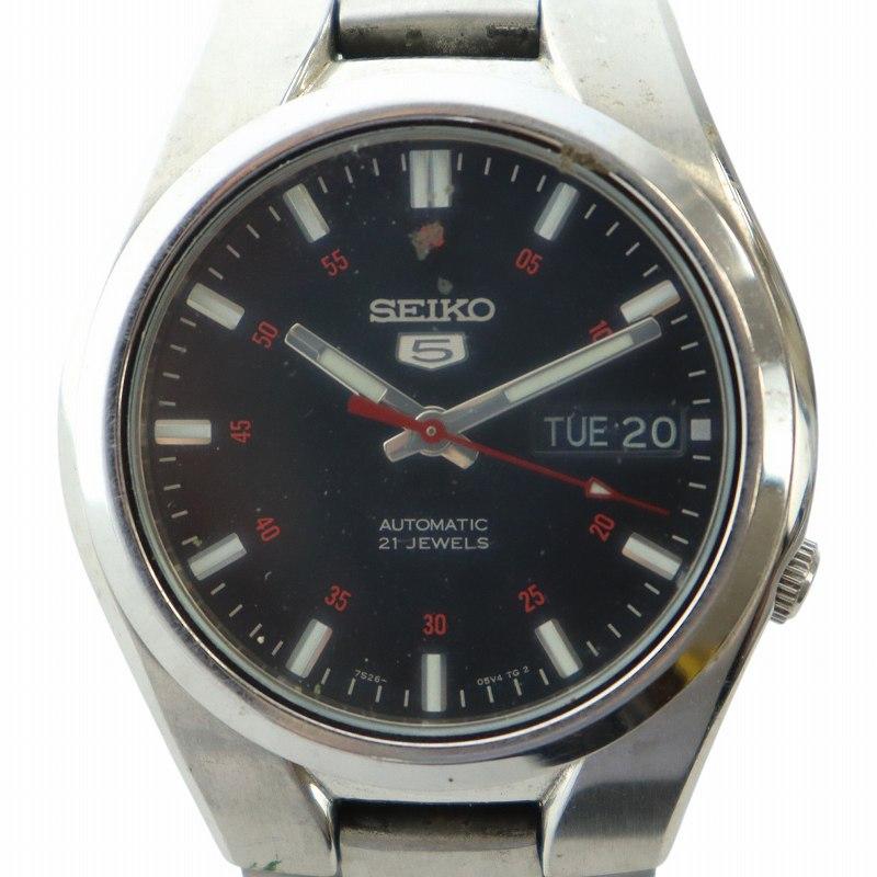 セイコー SEIKO ファイブ 5 腕時計 ウォッチ 自動巻き デイト