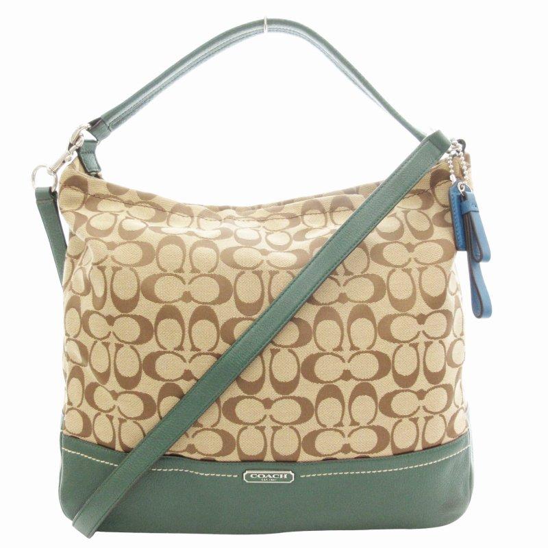 COACH（コーチ） COACH F23279 パーク シグネチャー ホーボー 