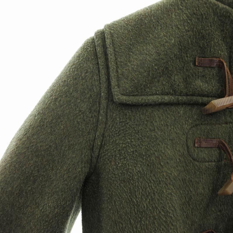 グローバーオール Gloverall ダッフルコート チェック柄 12 緑