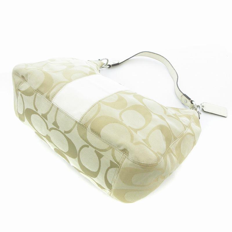 コーチ COACH ハンドバック ショルダー 2WAY シグネチャー キャンバス 