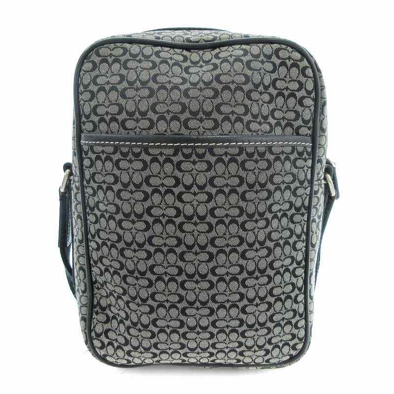 COACH（コーチ） ショルダーバッグ シグネチャー キャンバス レザー