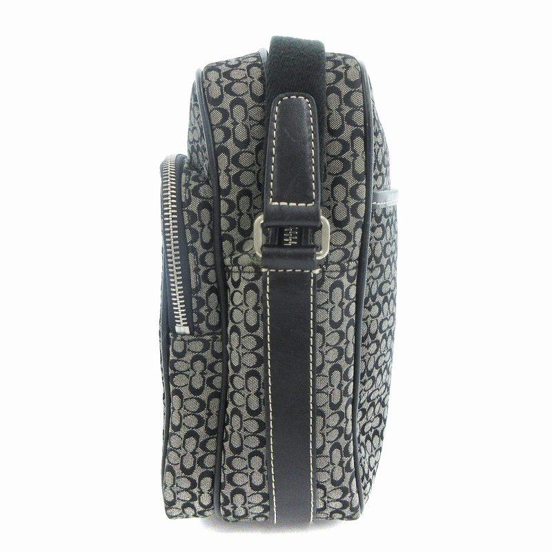 COACH（コーチ） ショルダーバッグ シグネチャー キャンバス レザー