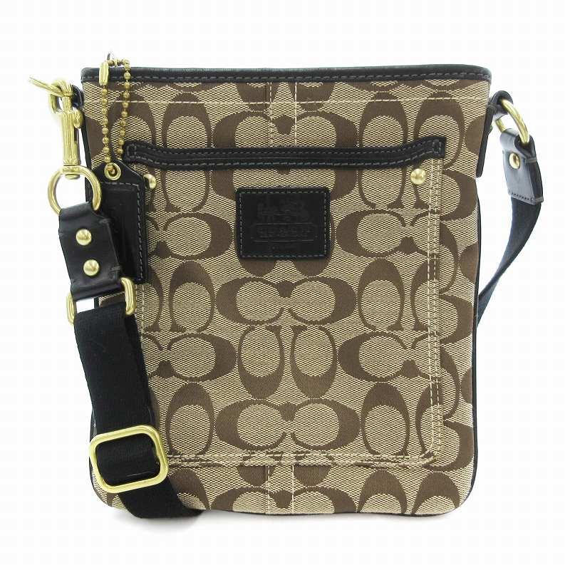 COACH（コーチ） シグネチャー ショルダーバッグ ポシェット