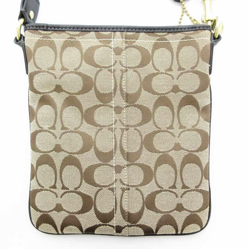 COACH（コーチ） シグネチャー ショルダーバッグ ポシェット