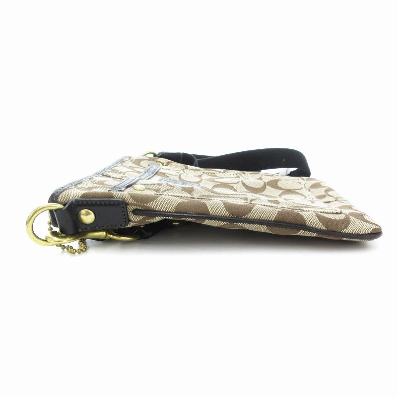 COACH（コーチ） シグネチャー ショルダーバッグ ポシェット