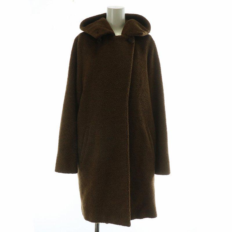 Max Mara（マックスマーラ） フーデッドシャギーコート アウター