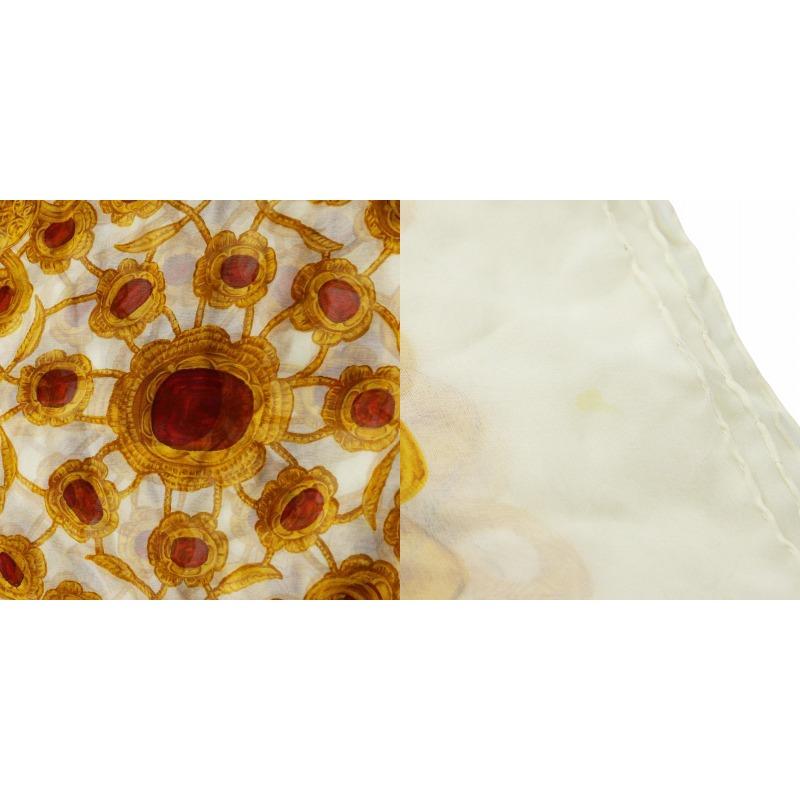 CHANEL シャネル 大判 スカーフ ストール ロゴ ココマーク