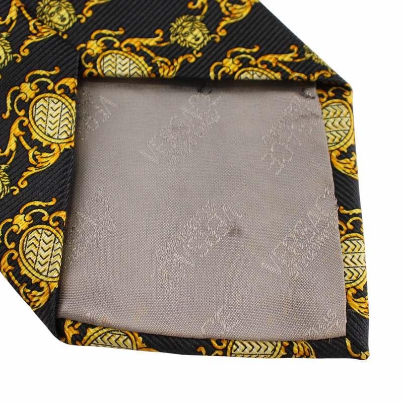 ヴェルサーチ ヴェルサーチェ VERSACE ネクタイ 絹 シルク ワイドタイ