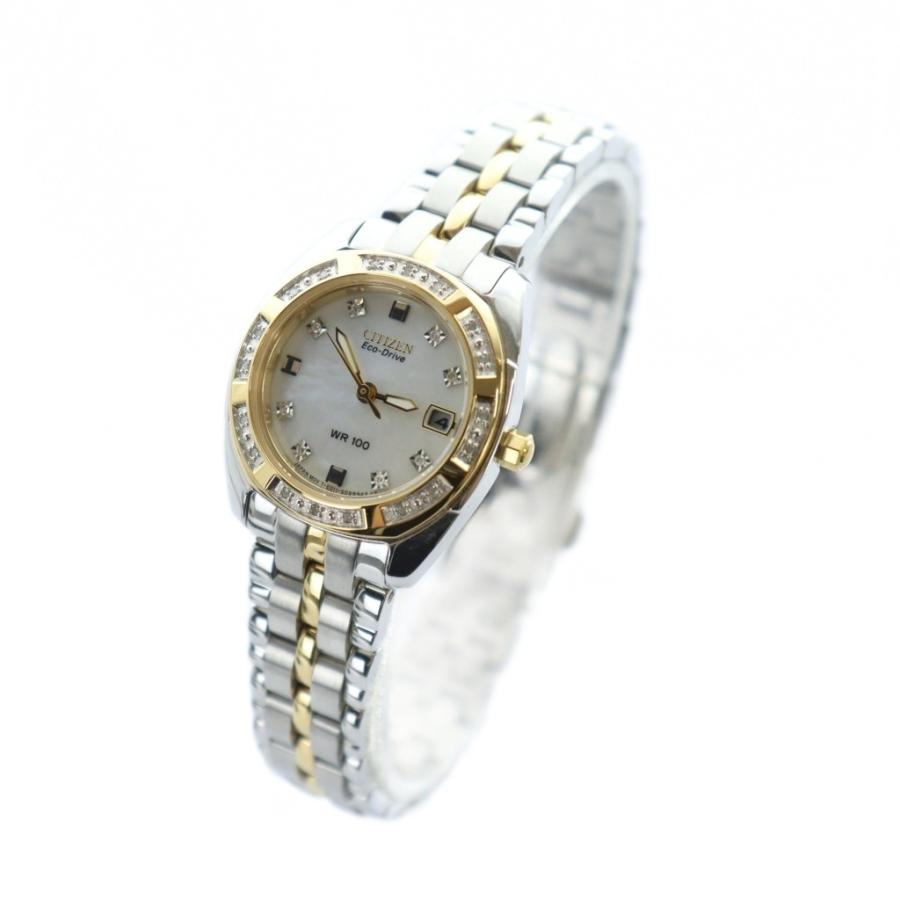 シチズン CITIZEN 腕時計 ウォッチ エコドライブ ラインストーン