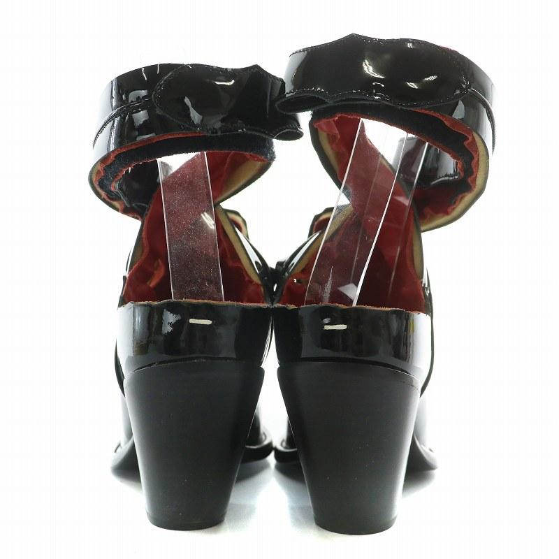 メゾンマルジェラ 22 Maison Margiela アンクルブーツ エナメル ポイン  