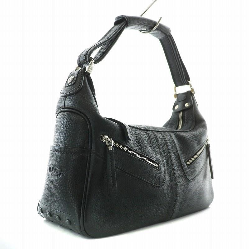 美品 トッズ TOD'S ハンドバッグ Dバッグ 03-23042807 Woman ブラウン トッズ Di バッグ フォリオ レザー ショッピング