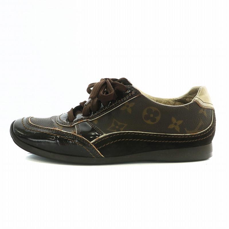 LOUIS VUITTON（ルイ・ヴィトン） スニーカー レザー エナメル 