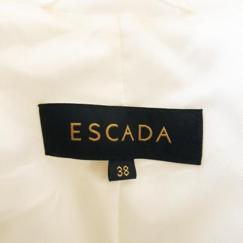 ESCADA エスカーダ ヴィンテージ テーラードジャケット 金ボタン 38 M