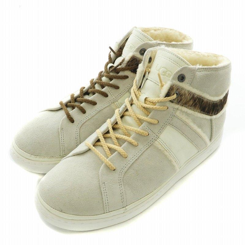 アグ UGG CALI SNEAKER HIGH II SS スニーカー スエード ボア ハラコ 