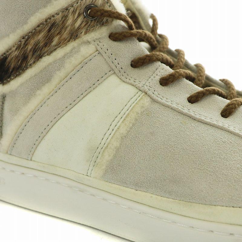 アグ UGG CALI SNEAKER HIGH II SS スニーカー スエード ボア ハラコ 