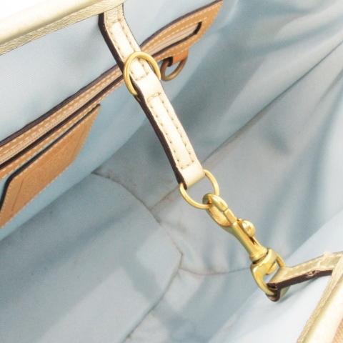 MA　COACH かごバッグ ベージュ COACH（コーチ）の「ストラクチャード トート 16（かごバッグ
