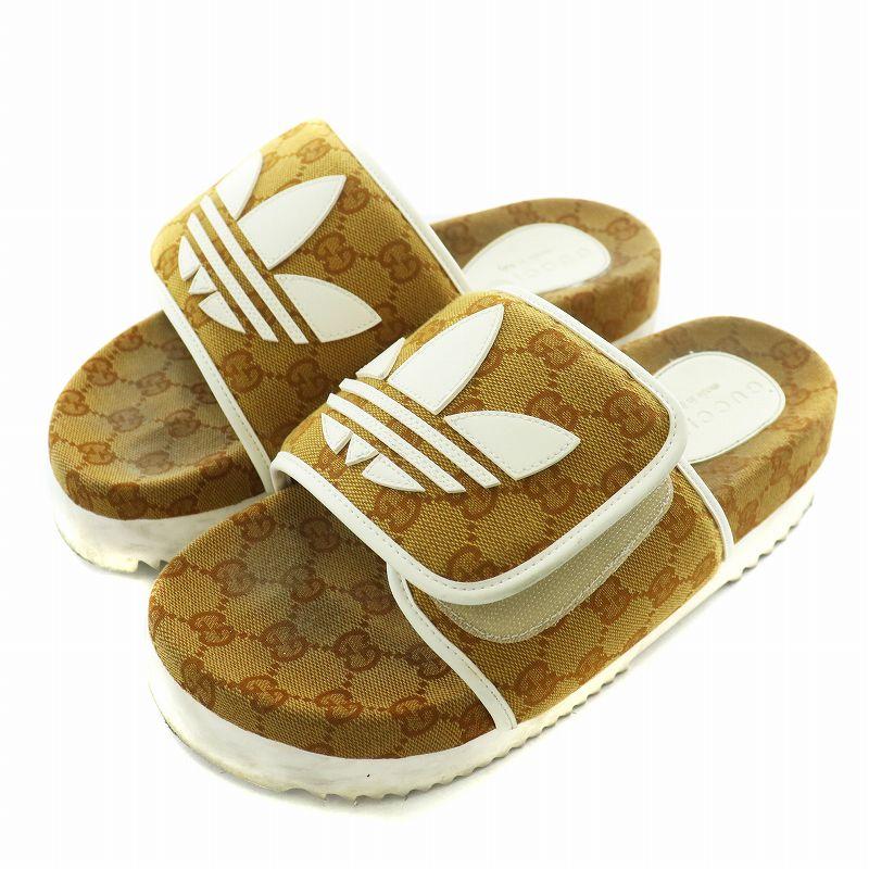 グッチ adidas x Gucci GG サンダル プラットフォーム GUCCI グッチ ×アディダス adidas プラットフォームサンダル