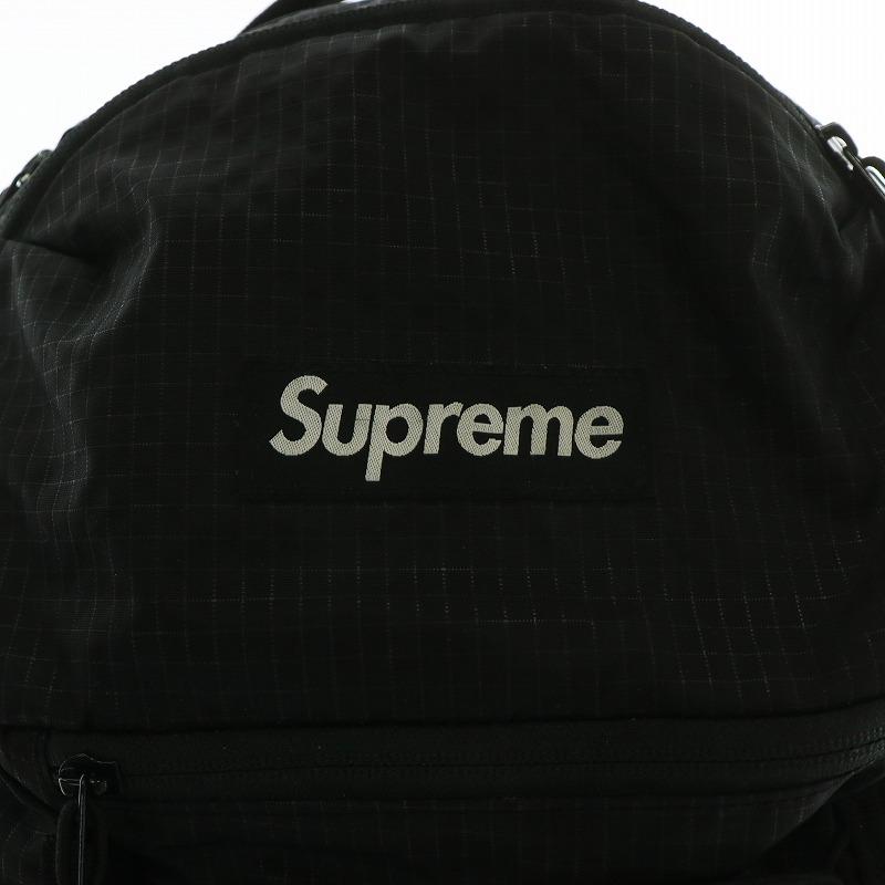 Supreme シュプリーム SUPREME 23AW Backpack Black バック