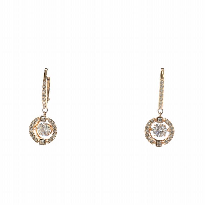 スワロフスキー SWAROVSKI Sparkling Dance ドロップピアス 