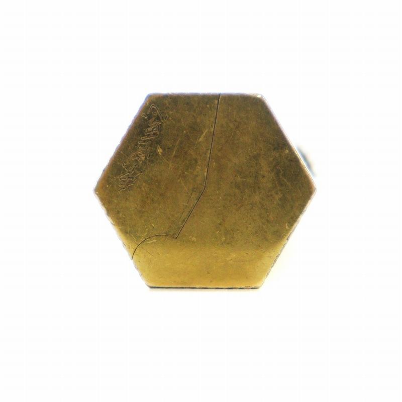 CELINE - セリーヌ ガスライター 喫煙具 タバコ 小物 六角形 ヘキサゴン 火花確認済み CELINE - セリーヌ ガスライター 喫煙具 タバコ 小物 六角形