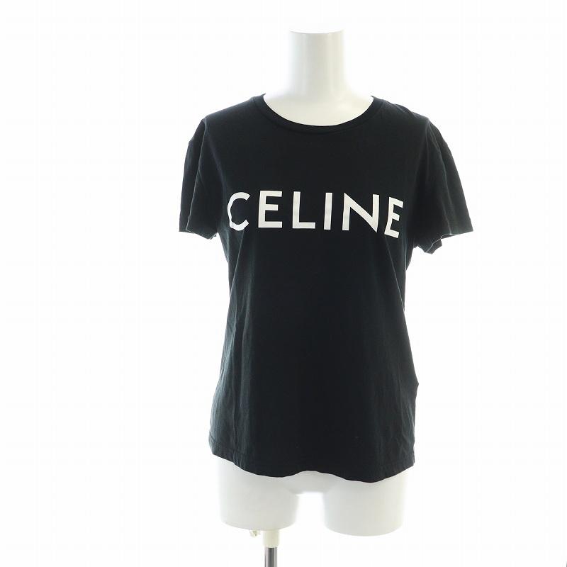 CELINE（セリーヌ） エディ期 Tシャツ カットソー 半袖 プリント ロゴ