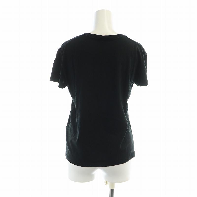 CELINE 半袖Tシャツ S黒 CELINE（セリーヌ） Logo T-Shirts Tシャツ メンズ 半袖 クルーネック