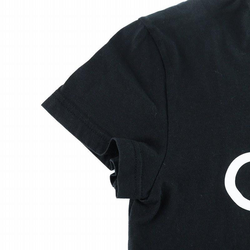 CELINE 半袖Tシャツ S黒 CELINE（セリーヌ） エディ期 Tシャツ カットソー 半袖 プリント ロゴ