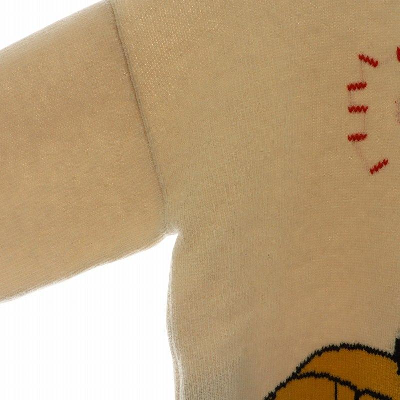 GUCCI ベージュ クルーネックセーター M GUCCI ベージュ クルーネックセーター M GUCCI ベージュ クルー