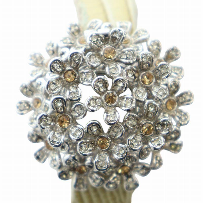 リエベ liebe 腕時計 ウォッチ クォーツ シェル文字盤 ラインストーン  