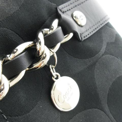 COACH コーチ ショルダーバッグ キャンバス ナイロン ジャカード