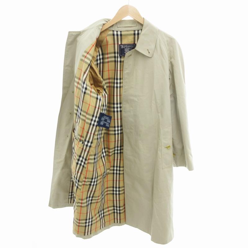 バーバリーズ BURBERRYS 裏地ノヴァチェックステンカラーコート メンズ