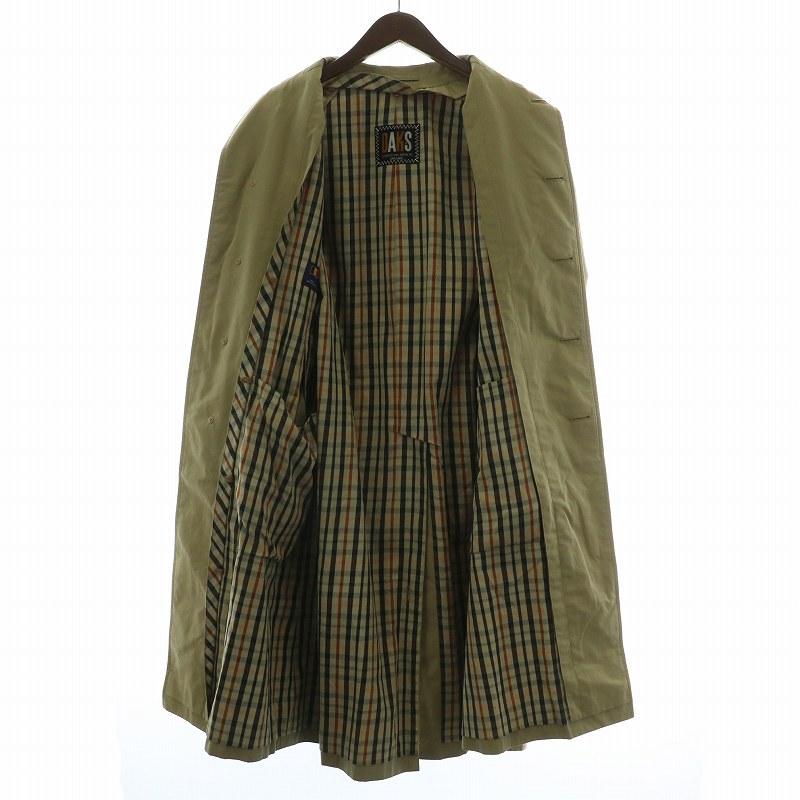 ダックス DAKS ステンカラーコート アウター Drakkar生地 ロング 比翼