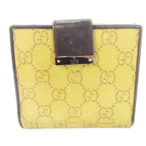 GUCCI グッチ GGキャンバス レザー 二つ折り 財布 ウォレット 小銭入れ 楽天市場】グッチ GUCCI ジャンボGG キャンバス×レザー