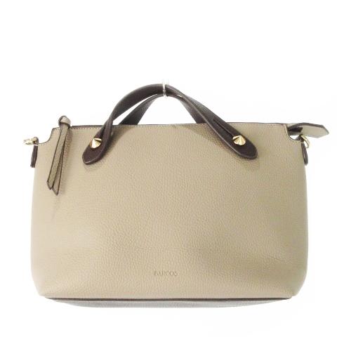 未使用品 バルコス ハンドバッグ 2way ショルダーバッグ レザー 革 