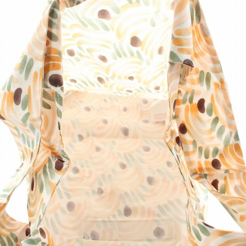 MARNI（マルニ） トートバッグ エコバッグ オープントップ ロゴ 総柄