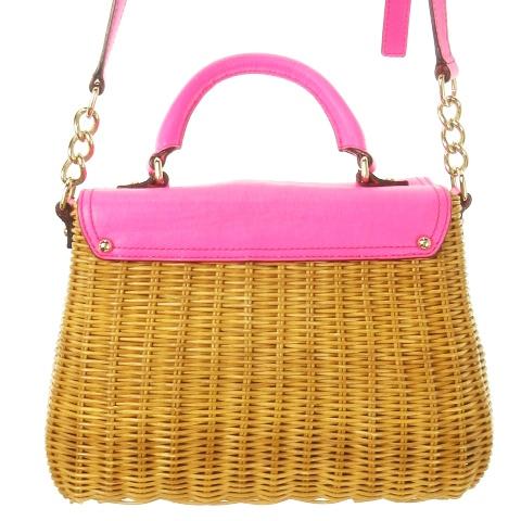 Kate spade NEW YORK】カゴバッグ 2way 黄＆ピンク 【公式通販】