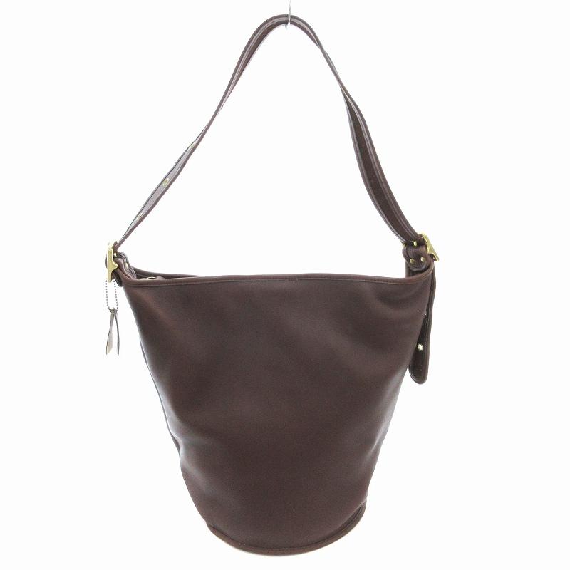 美品 オールドコーチ USA製 9085 バケツバッグ XL ショルダーバッグ COACH - COACH ショルダーバッグ バケツ型 オールドコーチ USA製