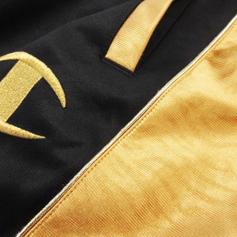 希少XLサイズ チャンピオン ベロアセットアップ ジャージ ゴールド刺繍 上下 希少XLサイズ チャンピオン ベロアセットアップ ジャージ