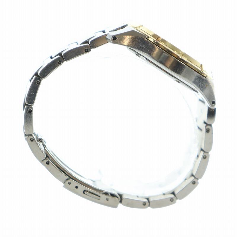 セイコー SEIKO 腕時計 ウォッチ ソーラー 白文字盤 カレンダー付き  