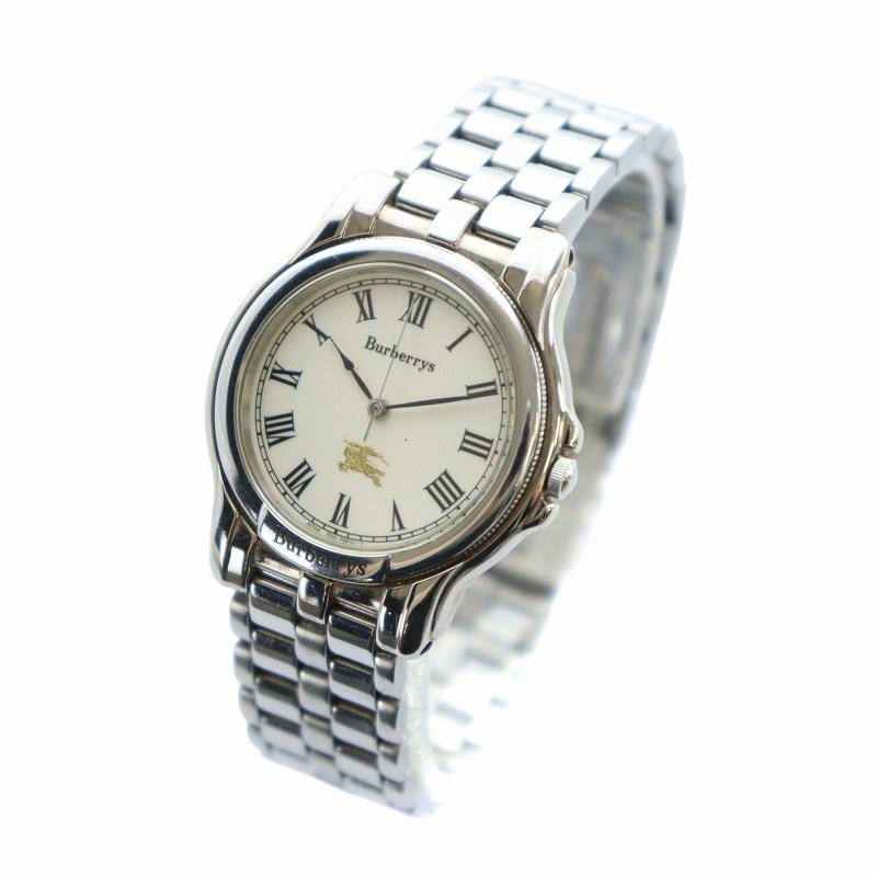 バーバリーズ Burberrys 腕時計 ウォッチ クォーツ ロゴ ローマン