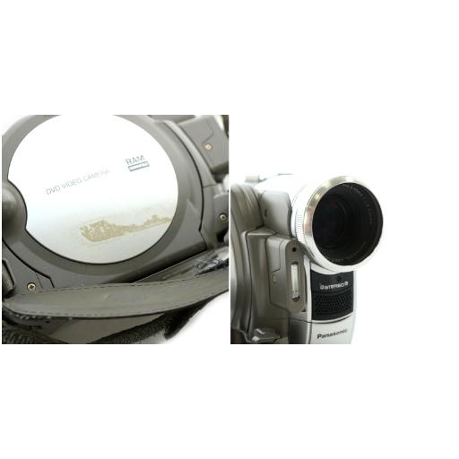 パナソニック panasonic ビデオカメラ ハンディカム デジタル DVD 銀