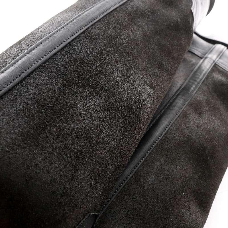 ルケーシー Lucchese ロング ペコス ブーツ レザー スエード 切替