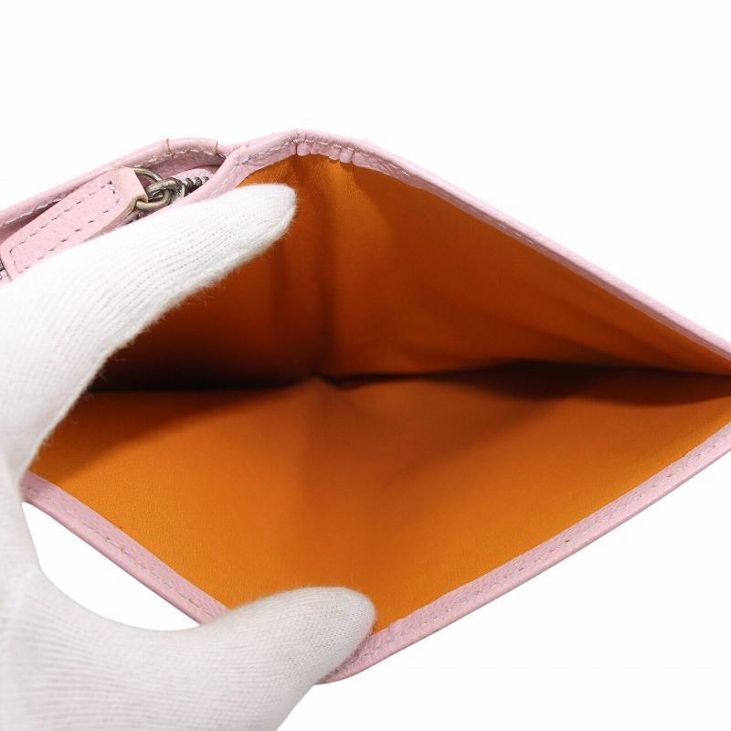 BVLGARI（ブルガリ） 長財布 二つ折り 手帳型 レザー ロゴ シルバー