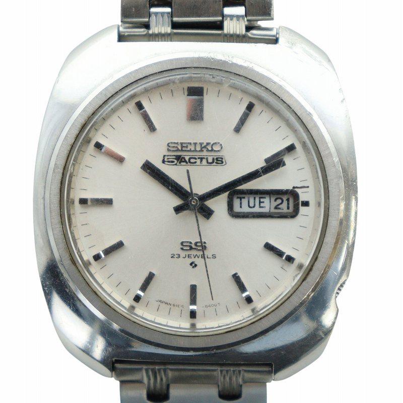 SEIKO 5ACTUS 自動巻き時計 23ジュエル SEIKO 5ACTUS 自動巻き時計 23ジュエル セイコー 自動巻き時計